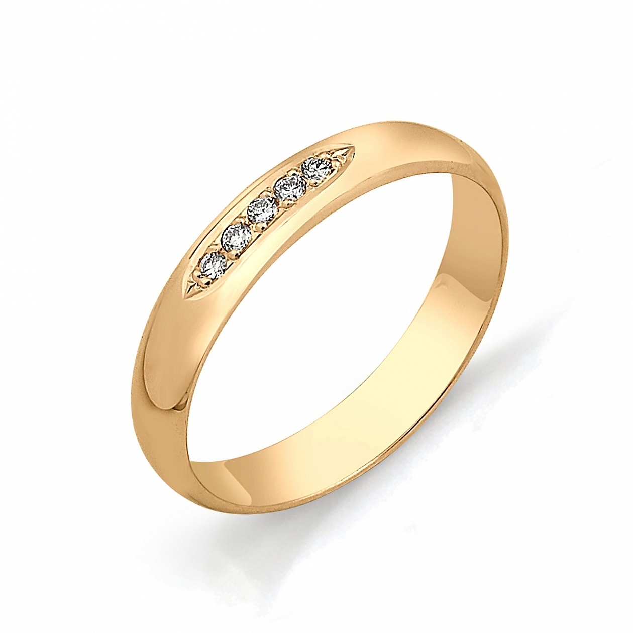 Алькор золотое кольцо с бриллиантами дорожка